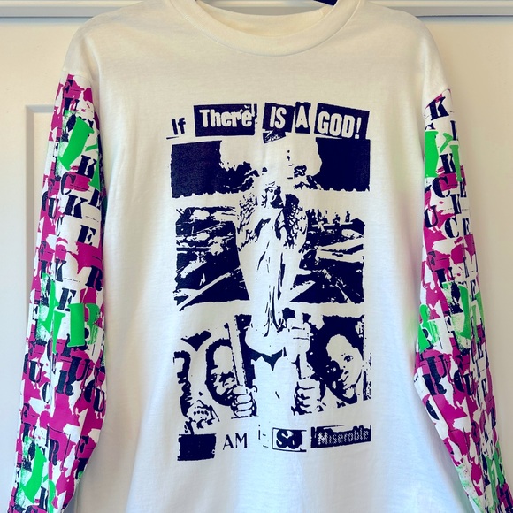 Youths In Balaclava - I’m Miserable Long Sleeve Tee - Size 2 - Picture 7 of 9